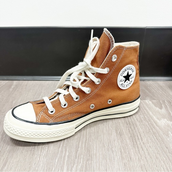 Converse Rust/Brown High-Top Sneakers - 7.5 - Picture 5 of 8
